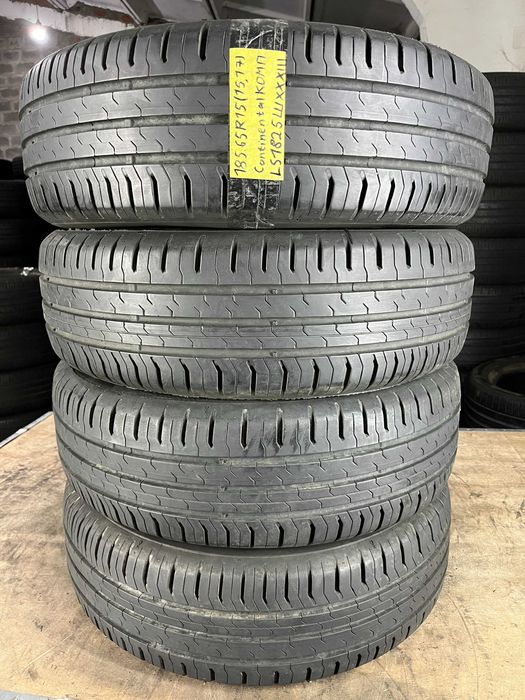 LS1825 Літні шини 185/65r15 Continental ContiEcoContact 5 комплект резина р15