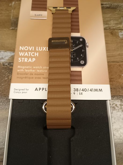 Ремінець для Apple Watch – LAUT NOVI LUXE Watch Strap (38/40/41 mm)
