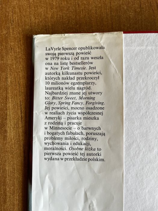 Książka - osobne łóżka