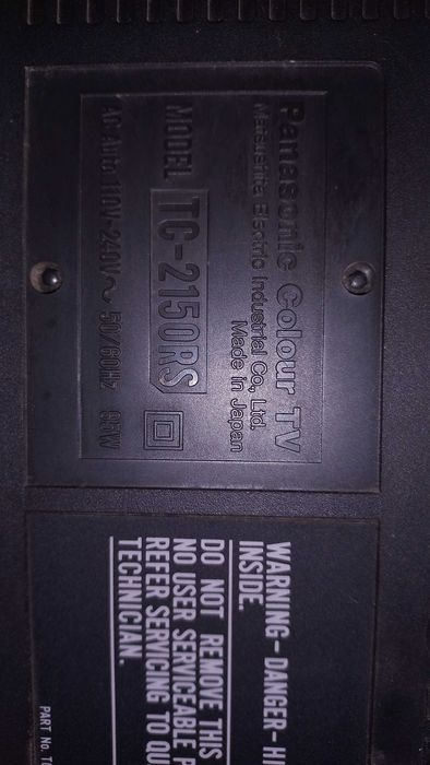 Телевизор Panasonic TC-215 ORS кинескопный 90-х годов