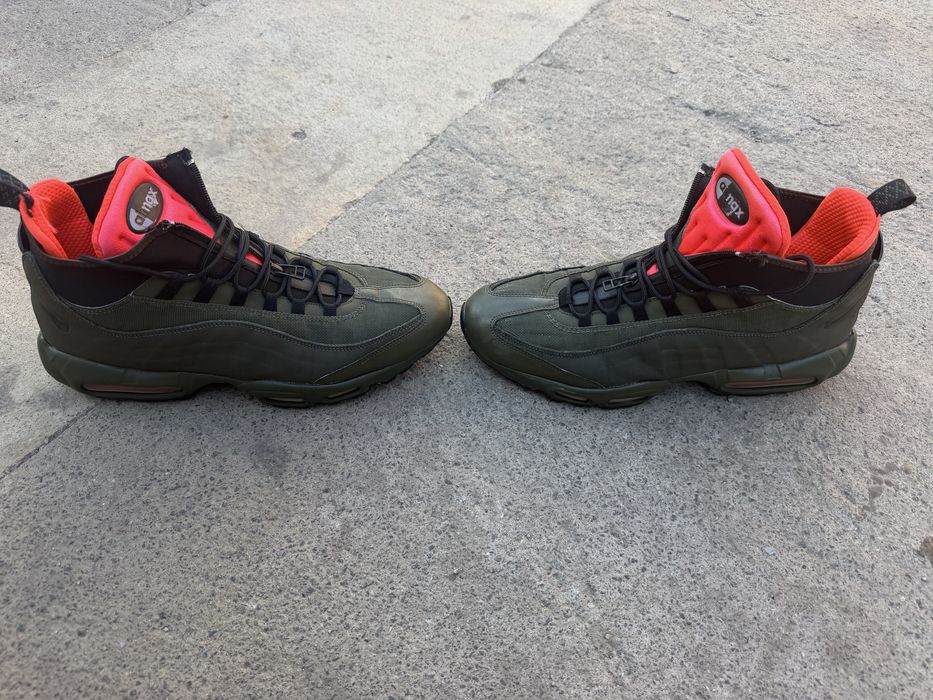 Nike Air Max 95 Sneakerboot Dark Loden 806809-300 47 размер