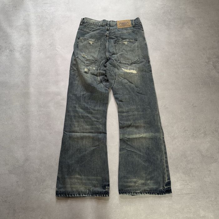 Джинсы широкие No Faith Studios distressed archive