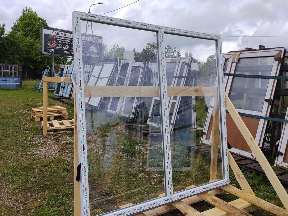 Okno pcv FIX 200/200 białe