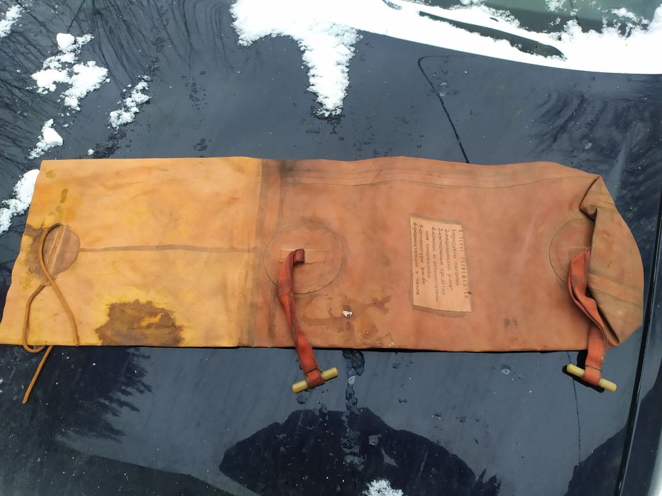 Гермомешок Сумка чехол резиновый гермосумка водонепроницаемый СССР