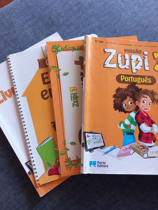 ZUPI 3 - Conjunto Livros Português 3° Ano