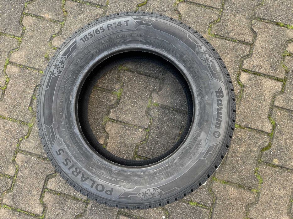 4x Nowe opony Zimowe 185/65r14 BARUM POLARIS 5 (2024r)