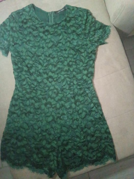 Vestido verde da Zara