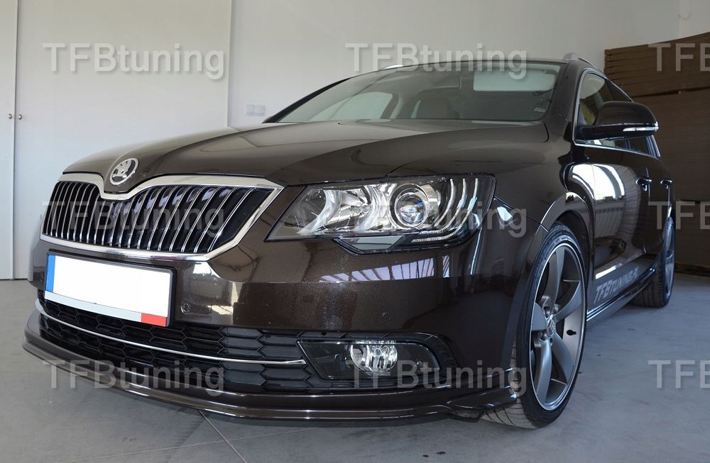 spoiler dokładka przód superb 2 lift tfb tuning