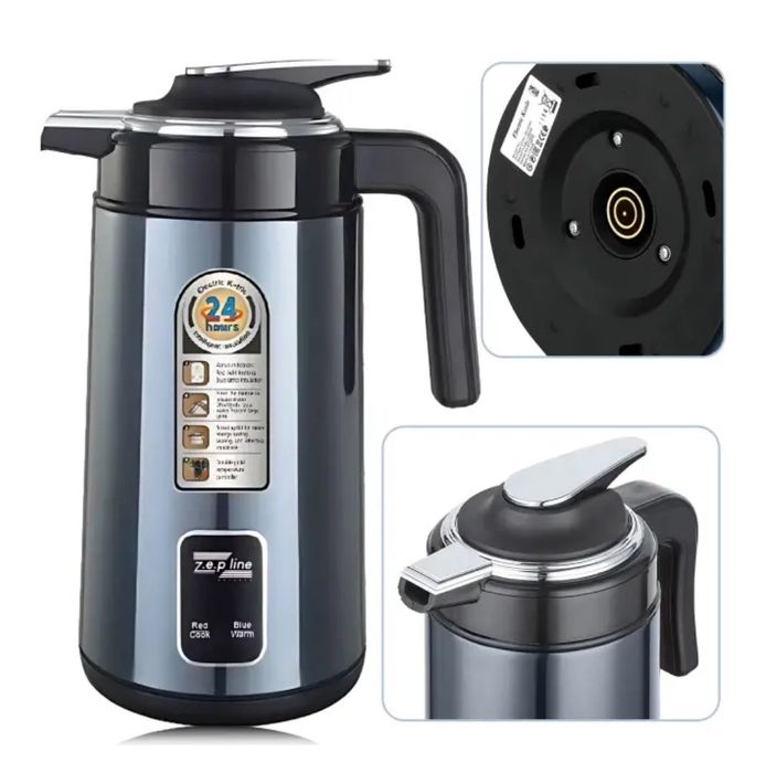 Термос-чайник 2 в1 Toр Kitcher
ГК00226 — 1,8 л, 2200 Вт,