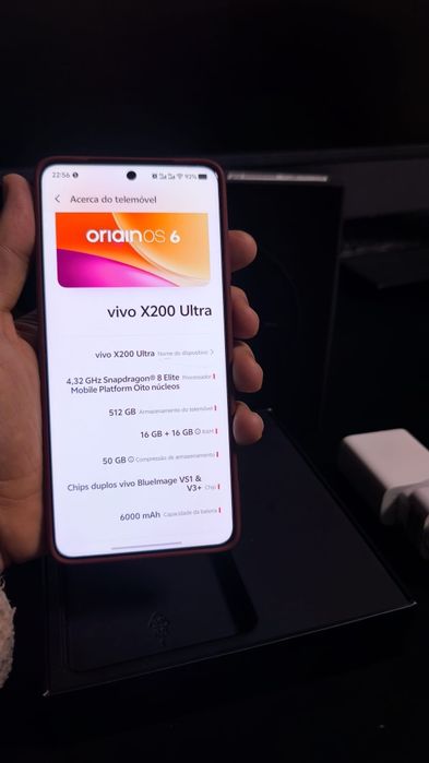 VIVO X200 ULTRA 512 GB / 16 GB RED (Impecavel, com garantia)