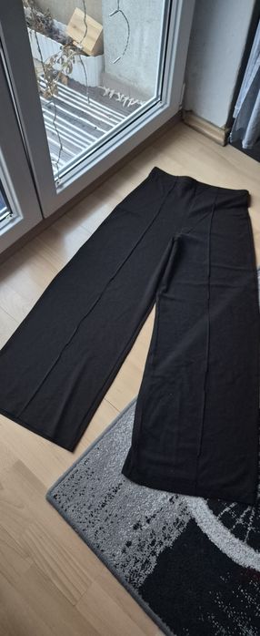 Max Studio L spodnie z szerokimi nogawkami