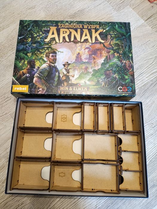 Zaginiona Wyspa Arnak insert ReDrewno