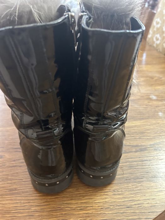 ботінки лакові