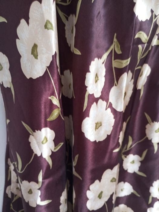 Vestido/Camisa de dormir 100% Seda