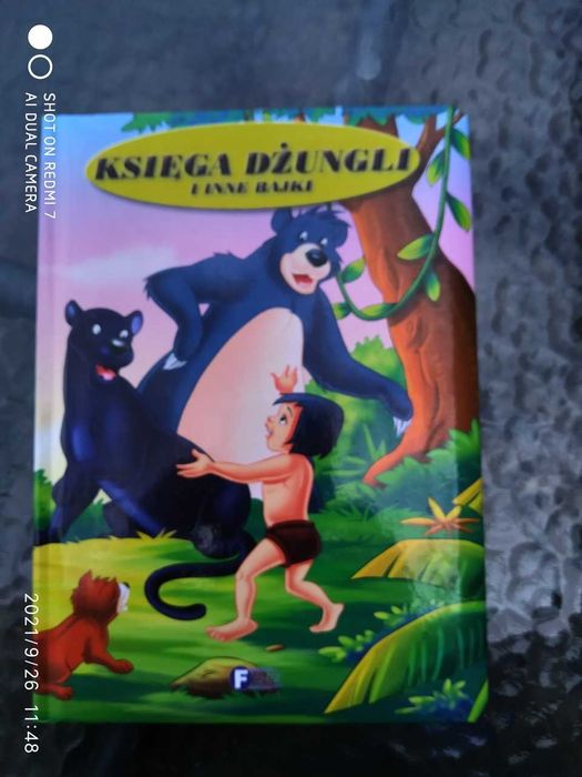 Księga dżungli i inne bajki Nowe sztywne kartki