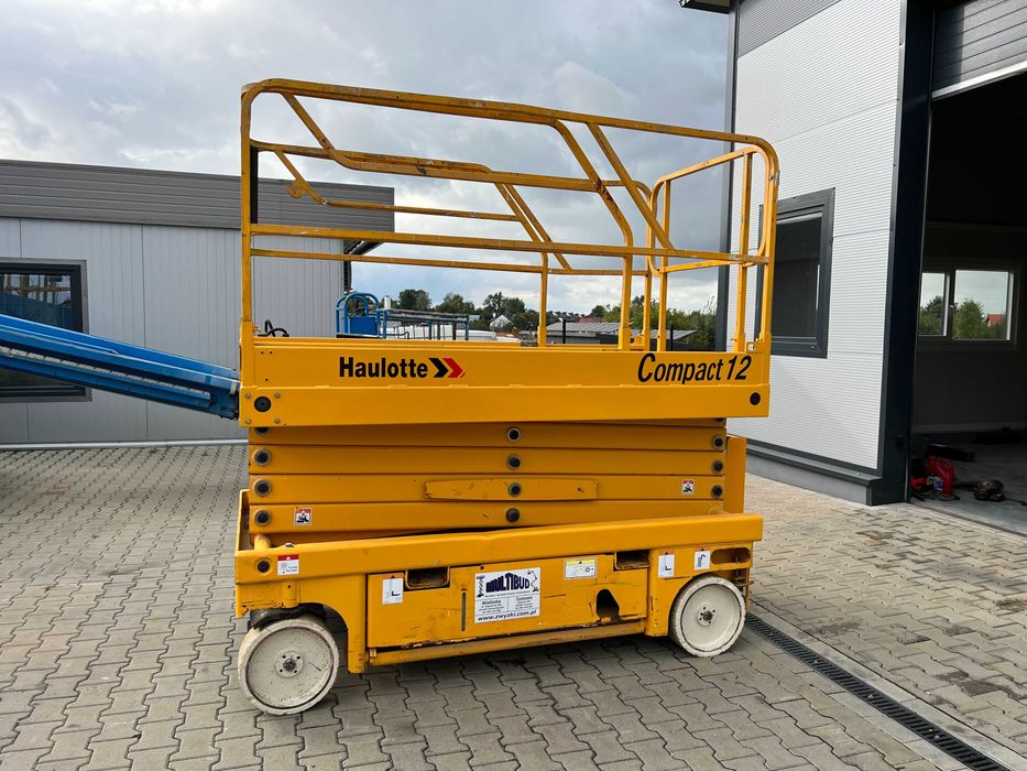 Wynajem podnośnika zwyżka 12 metrów HAULOTTE JLG GENIE MANITOU