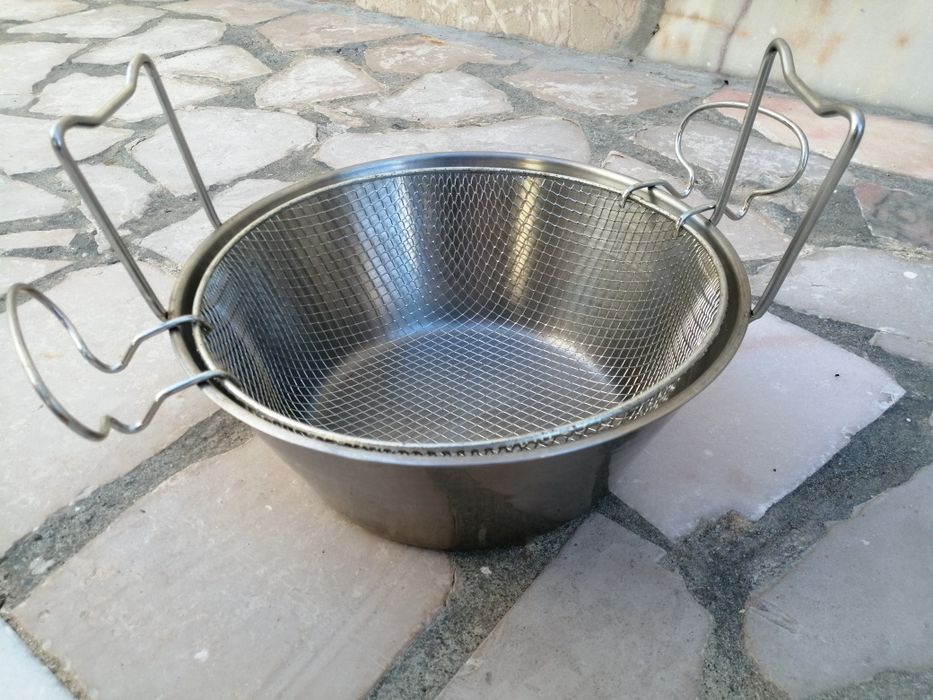 Fritadeira com rede