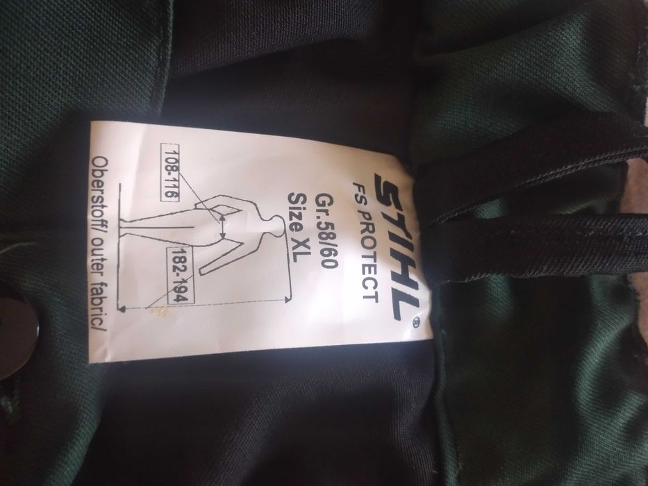 Calcas de jardinagem  stihl