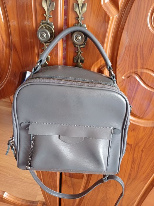 Шкіряна жіноча сумка