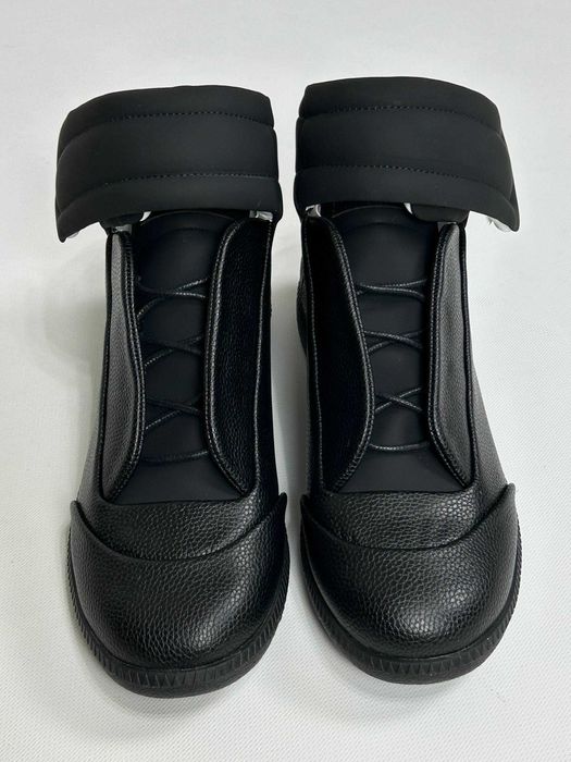 MAISON MARGIELA FUTURE BLACK HIGH кеди чорні кросівки кеды черные