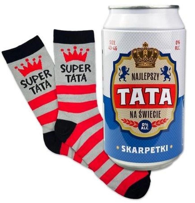 Puszka ze skarpetami - Najlepszy Tata