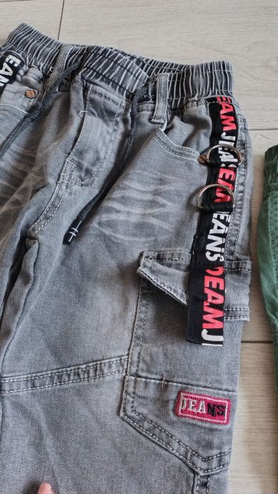 2 pary jeans spodenki 98 cool club ideał jak nowe
