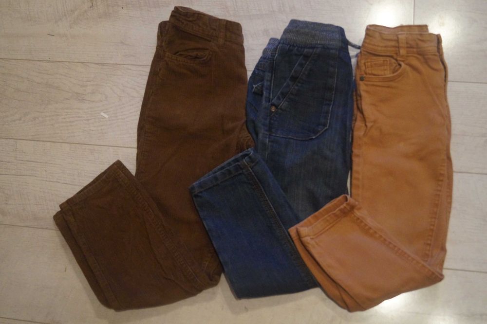 Ubrania chlopięce r.122-128