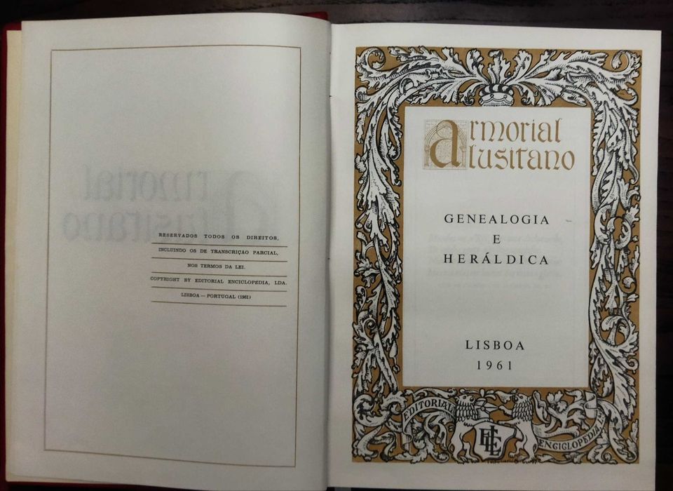 Armorial Lusitano, Genealogia e Heráldica