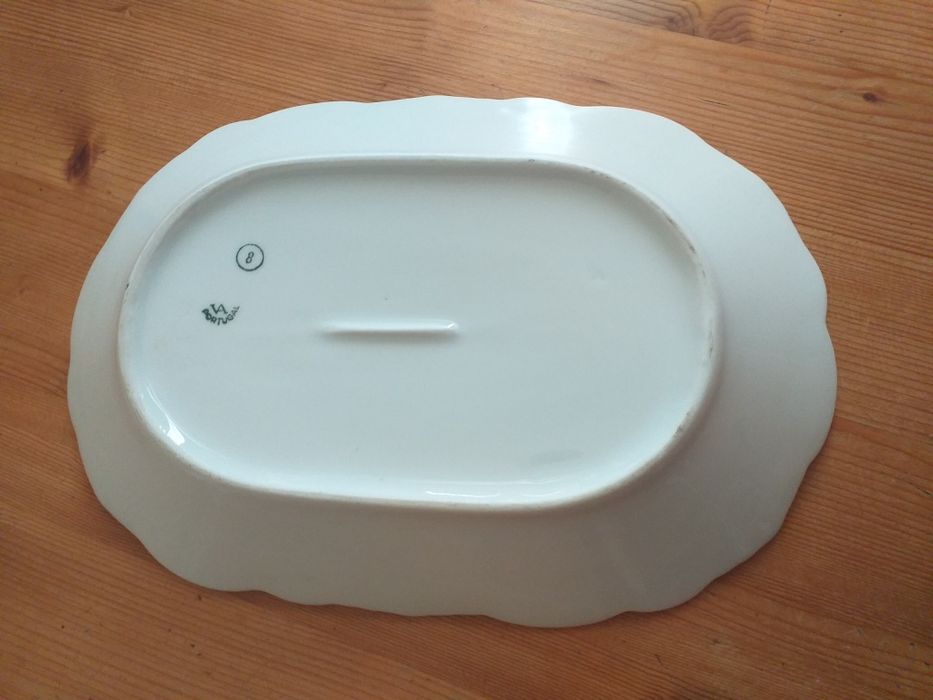 1 travessa 4 pratos vista alegre