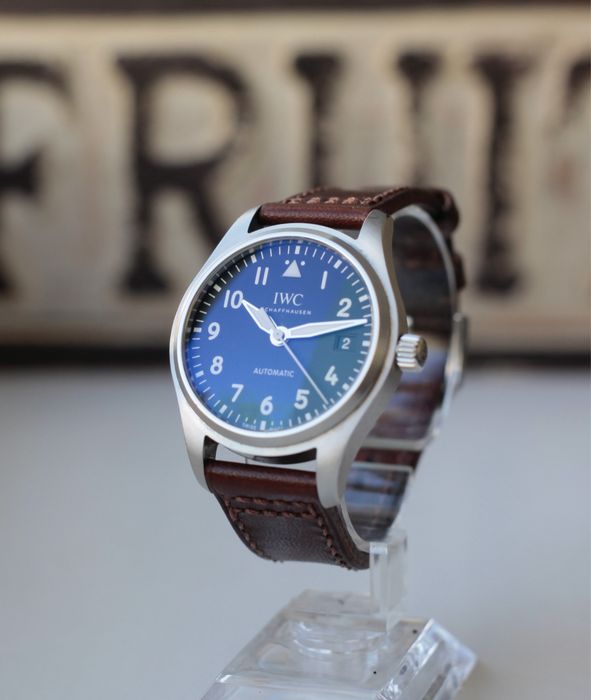 IWC Pilot 36 zegarek oryginal pudelko i wszystkie dokumenty