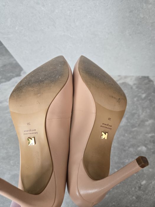 Szpilki nude, beżowe Kazar 38