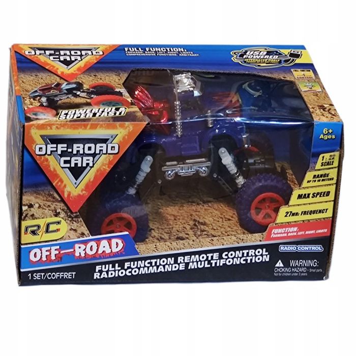 monster truck RC na pilota CIĘŻARÓWKA duże koła TIR zdalnie sterowany