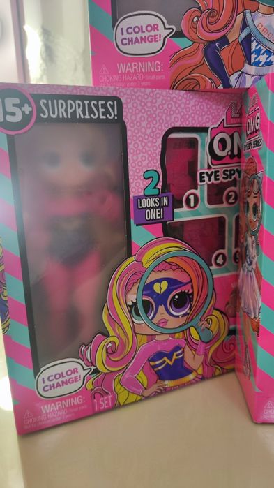 LOL Surprise OMG Eye Spy Superhero - лялька ЛОЛ з 15 сюрпризами