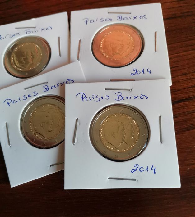 Países Baixos 2014 - Moeda 2 €UNC comemorativa - Abdicação da Rainha