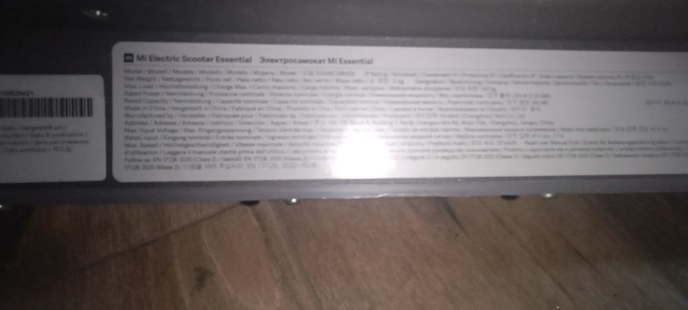 Trotinete Xiaomi mi essential