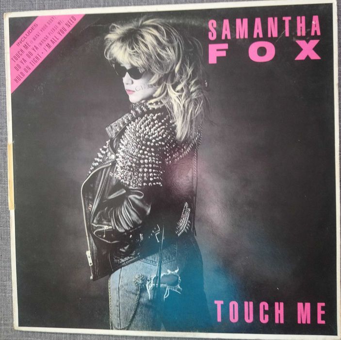 LP Vinil Disco Vinyl -  Samatha Fox,  Touch Me -TENHO MAIS ANOS 80/90.