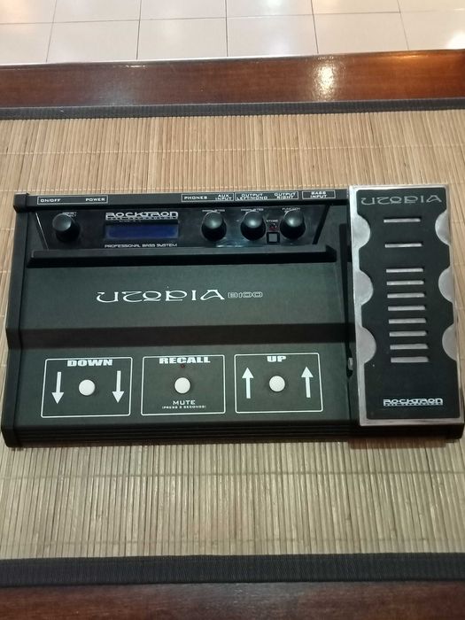 PEDAL (BAIXO/EFEITOS) "ASHDOWN" DRIVE PLUS (-Novo-)