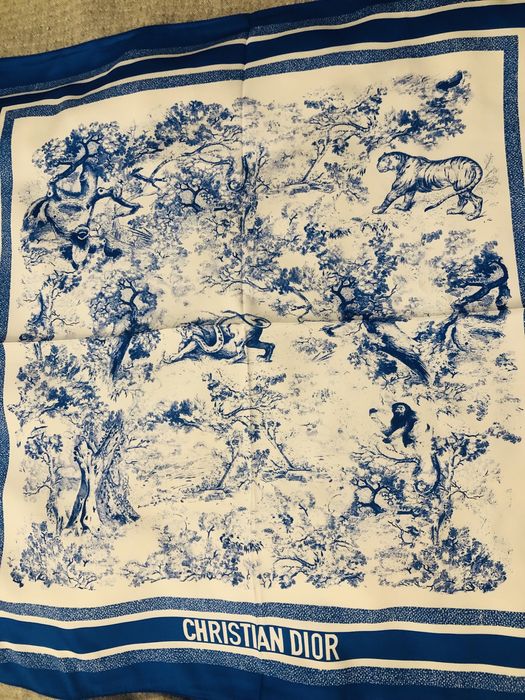 Шелковый платок-бандана Dior