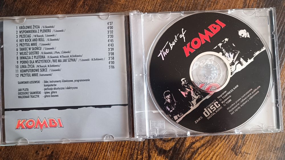 Kombi płyta CD The best of