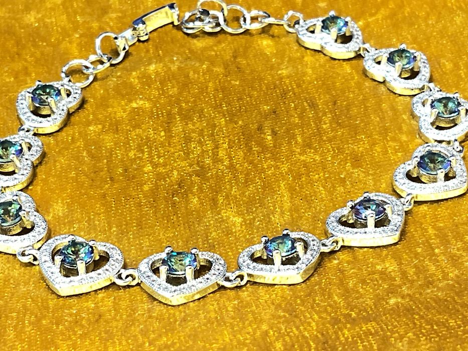 Pulseira prata 925 ,tamanho 22 cm