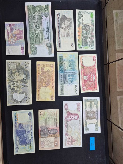 Zestawy ciekawych banknotów chętnie wymienię na inne