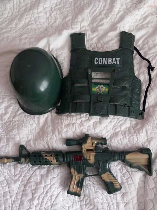 Kostium Policjant Komandos Żołnierz 4-7lat