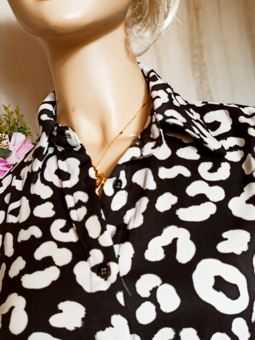 Sg Sukienka damska 38 , M szmizjerka czarno biała sukienka 38 , M