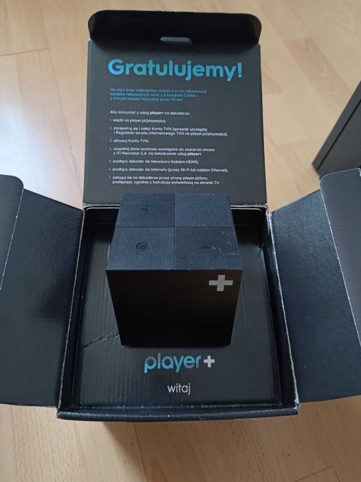 Sprrzedam dekoder Player+/box