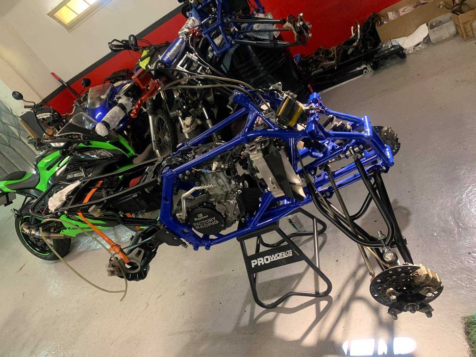 SUZUKI LTR 450, com Motor da RZM450 de 2012, Matriculada!