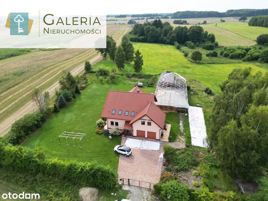 Dom z basenem i hektarami ziemi – Zajączkowo