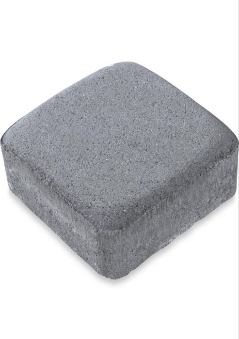 Szare kostki brukowe Polbruk Nostalite o grubości 4 cm. 35zł / m2