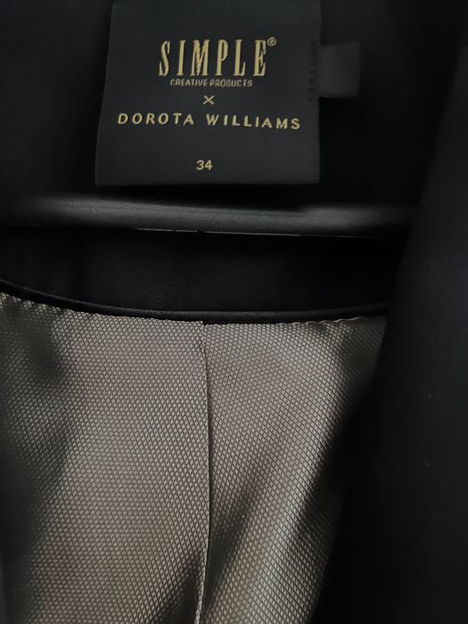 Wełniany żakiet Dorota Williams dla Simple