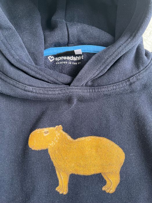 SPREADSHIRTS bluza z kapturem KAPIBARA roz. 134-146