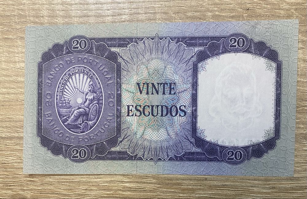 Nota 1321 - 20 Escudos Ch.6A 1960